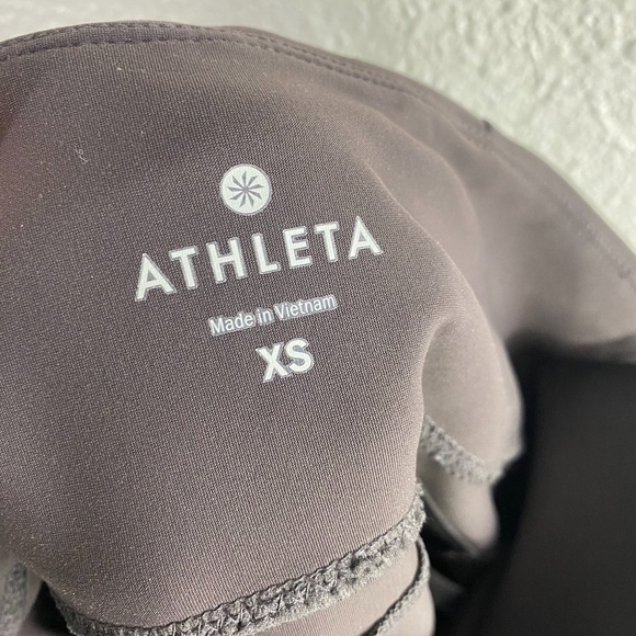 Athleta Brown Stellar Tight Commute Work Travel Pant  SZ XS - Picture 5 of 9